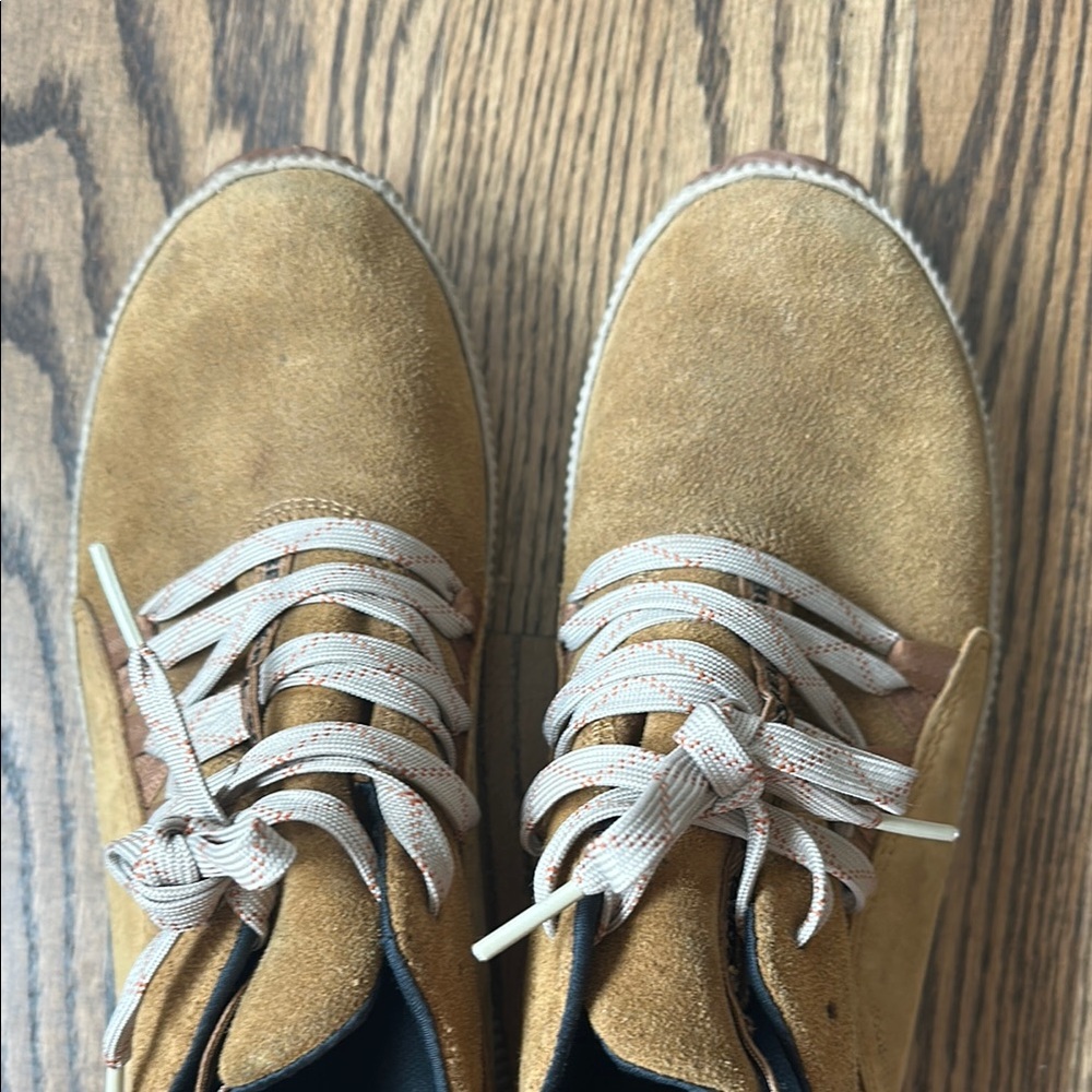 Sorel women’s waterproof Suede Casual Sneakers in Tan Sz 8 - Picture 6 of 10